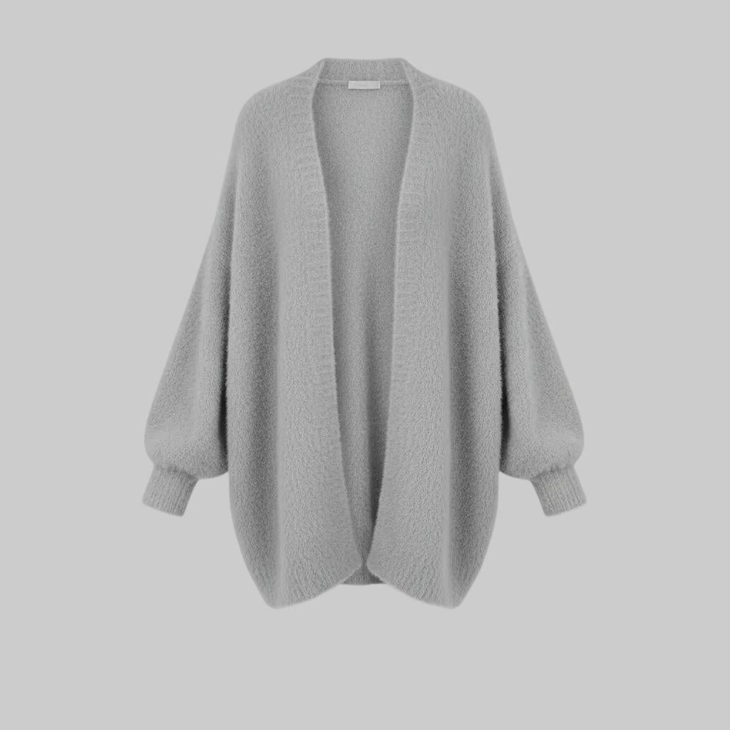 Women's Fuzzy Open Cardigan